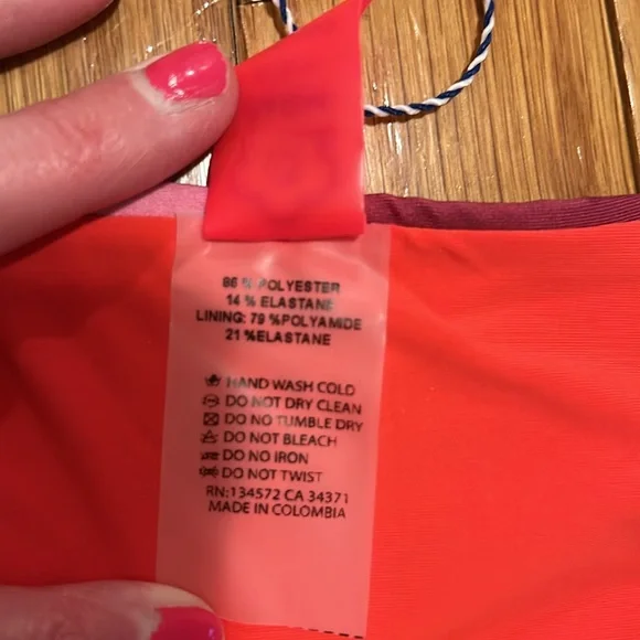 NWT Farm x Anthropologie Geometric High-Waisted Bikini Bottoms - Picture 9 of 11